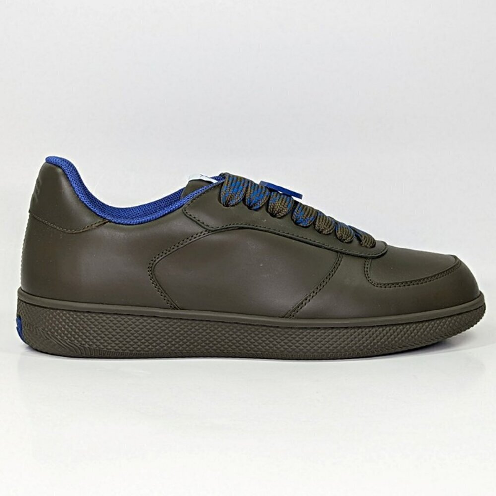 Burberry Men's Terrace Low Top Leather Sneakers in Loch Size 41 (MSRP $820) - Picture 4 of 12